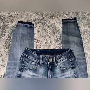 G Star Women’s 3301 Mid Skinny Jeans Sz 24